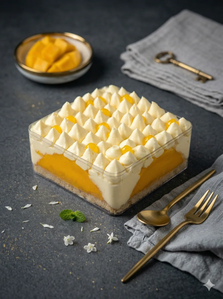 Mango Fraisier by Moi Doughssier